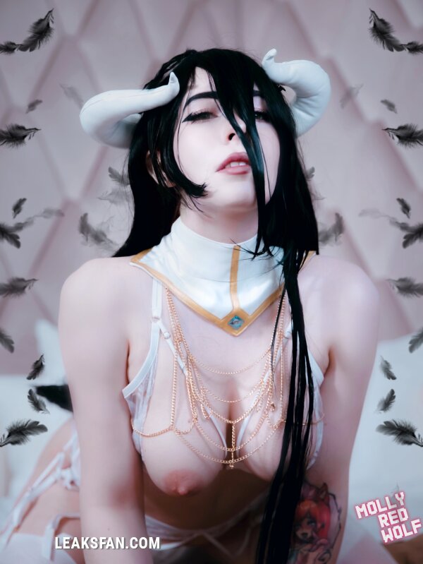 MollyRedWolf Albedo cosplay - 11