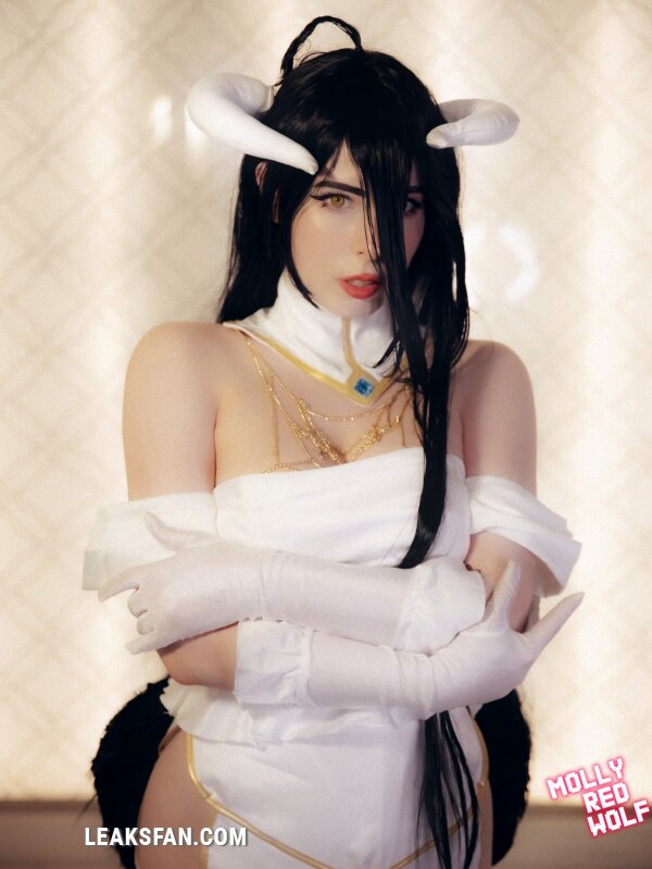 MollyRedWolf Albedo cosplay - 28