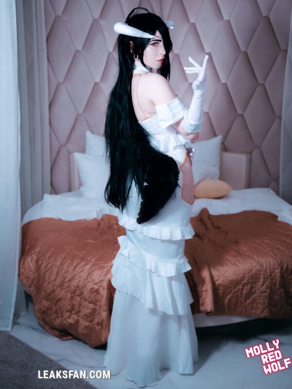 MollyRedWolf Albedo cosplay - 34