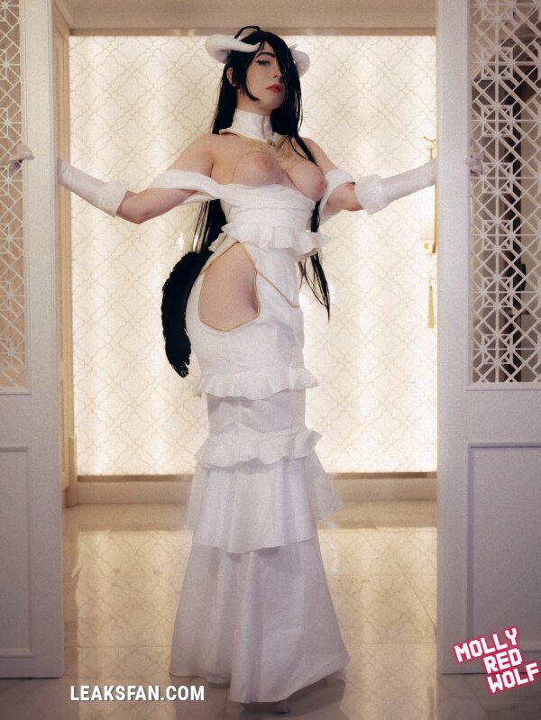 MollyRedWolf Albedo cosplay - 2