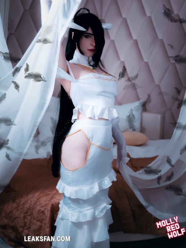 MollyRedWolf Albedo cosplay - 45