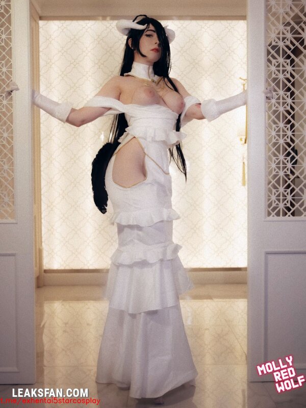 MollyRedWolf Albedo cosplay - 0