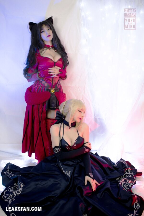 Mikomin Hokina &amp;amp; Yuzupyon - Saber Alter &amp;amp; Rin Tohsaka (Fate Grand Order) - 15