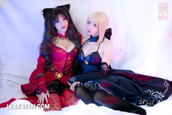 Mikomin Hokina &amp;amp; Yuzupyon - Saber Alter &amp;amp; Rin Tohsaka (Fate Grand Order) - 18