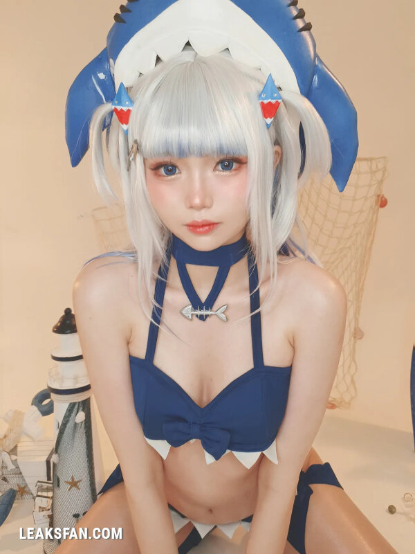 ZinieQ - Gawr Gura Swimsuit - 0