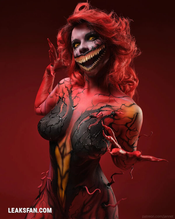 Jannet In cosplay - Mary Jane Carnage - 1