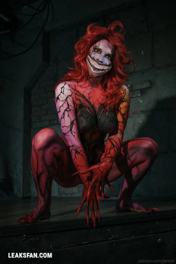 Jannet In cosplay - Mary Jane Carnage - 1