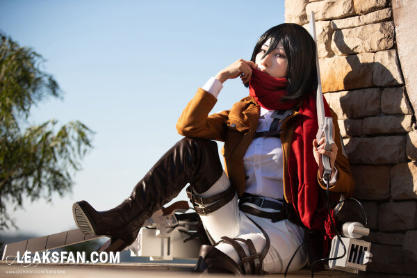 Hane Ame - Mikasa (Shingeki No Kyojin) - 1