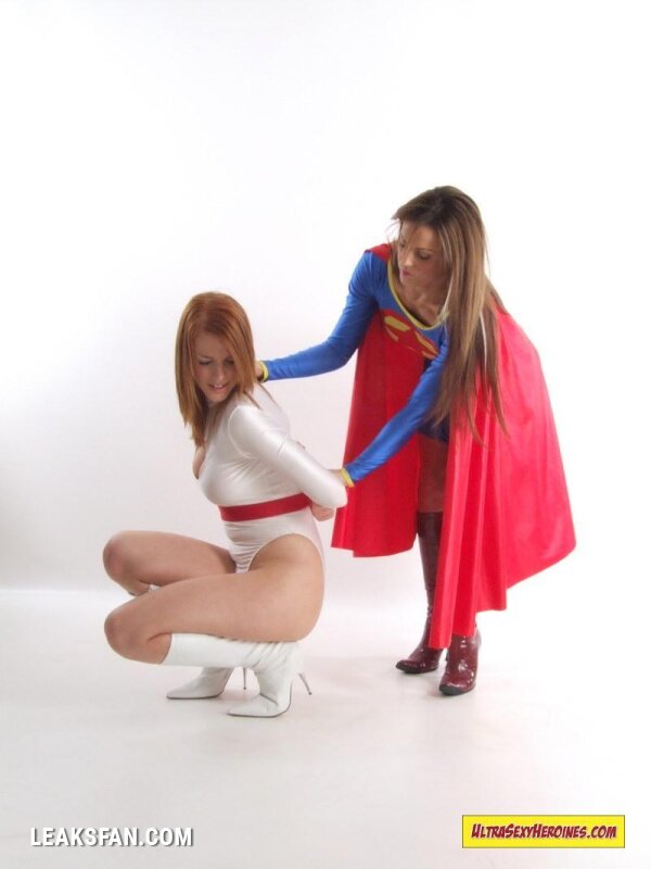 Superior Girl Gone Bad - Fi Stevens and Kyla Cole in a Sexy Superheroine Shoot - 2