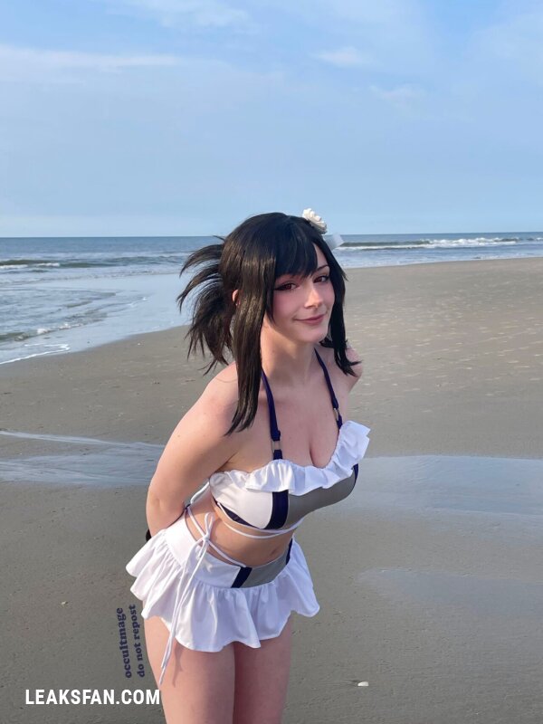 Occultmage - Tifa bikini nude. Onlyfans, Patreon leaked 10 nude photos and videos