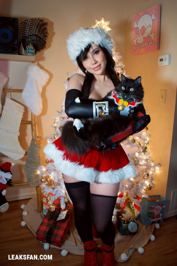 Felicia Vox - Christmas Tifa nude. Onlyfans, Patreon leaked 47 nude photos and videos